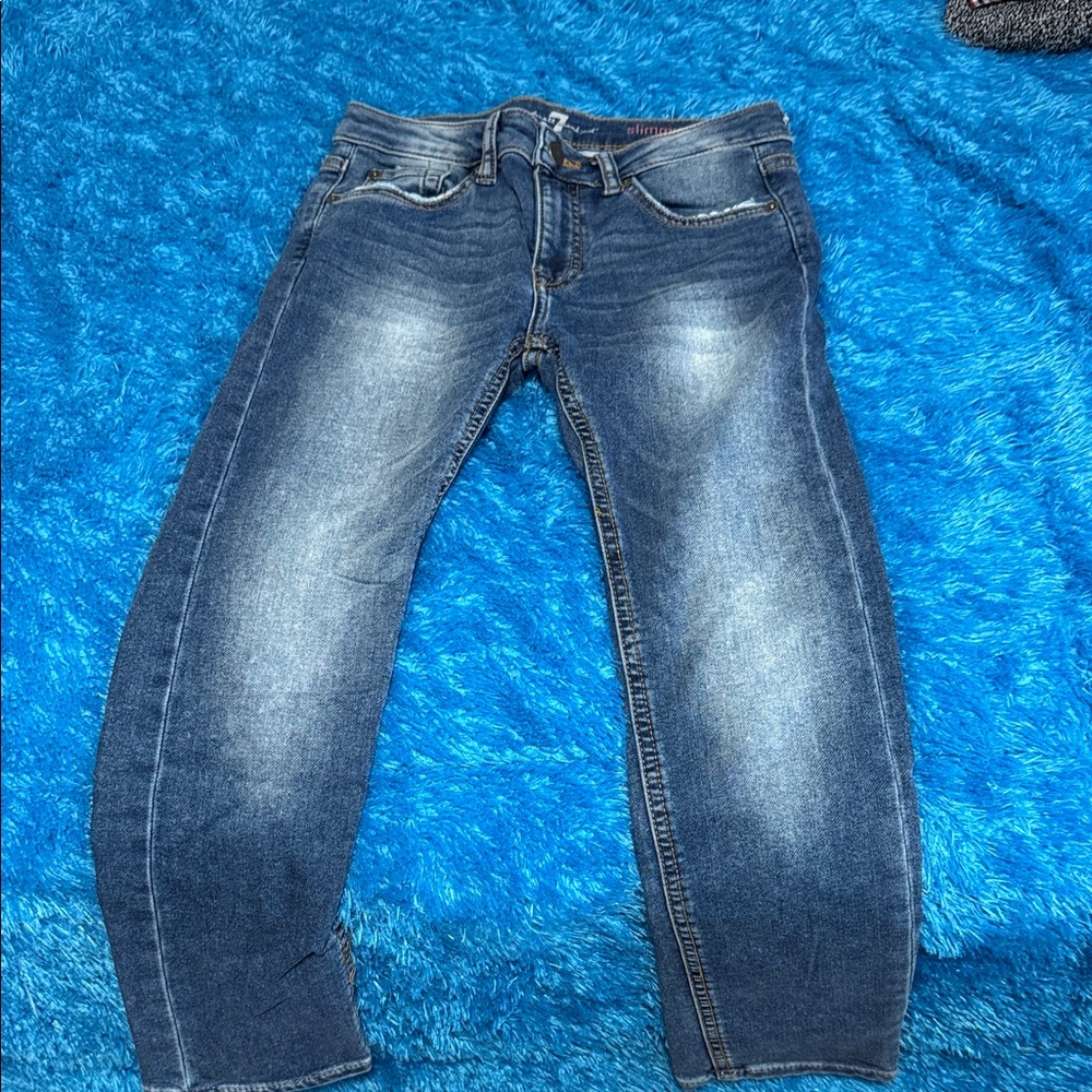 7 For All Mankind Slimmy Blue Jeans